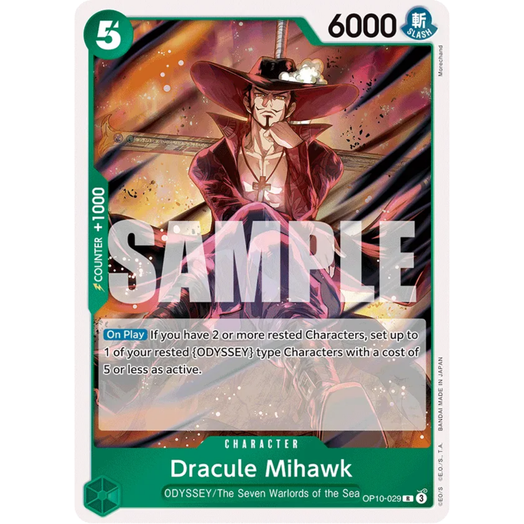 Dracule Mihawk (OP10-029) - Royal Blood Foil