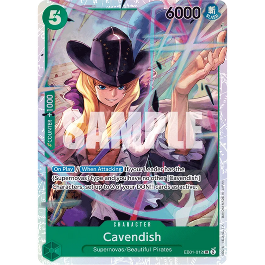Cavendish (EB01-012) - Extra Booster: Memorial Collection Foil
