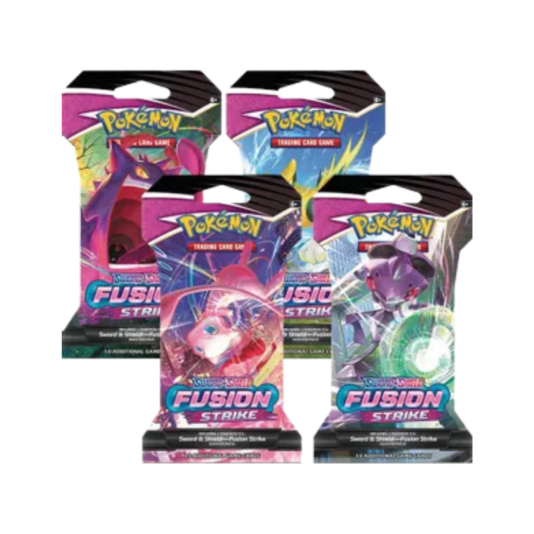 Fusion Strike Sleeved Booster Pack Art Bundle [Set of 4]