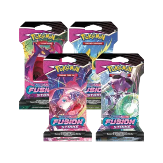 Fusion Strike Sleeved Booster Pack Art Bundle [Set of 4]
