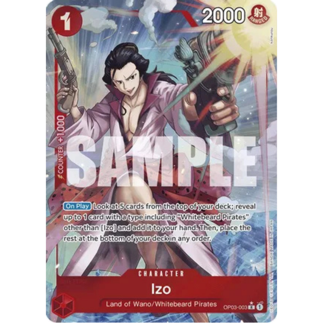 Izo (OP03-003) (Full Art) (OP03-003) - Premium Booster -The Best- Foil
