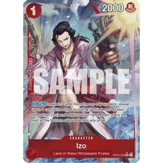 Izo (OP03-003) (Full Art) (OP03-003) - Premium Booster -The Best- Foil