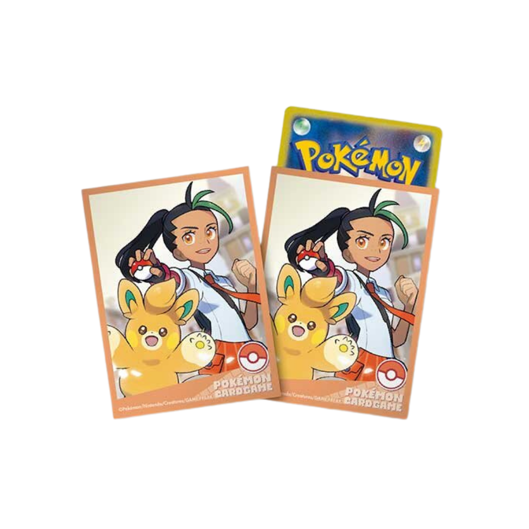 Card Sleeves - Pokemon Trainers Nemora & Pawmot (64-Pack) (Pokemon Center Japan Exclusive)