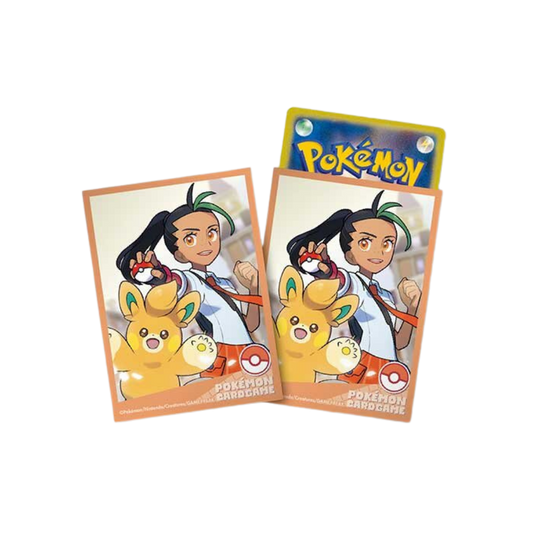 Card Sleeves - Pokemon Trainers Nemora & Pawmot (64-Pack) (Pokemon Center Japan Exclusive)