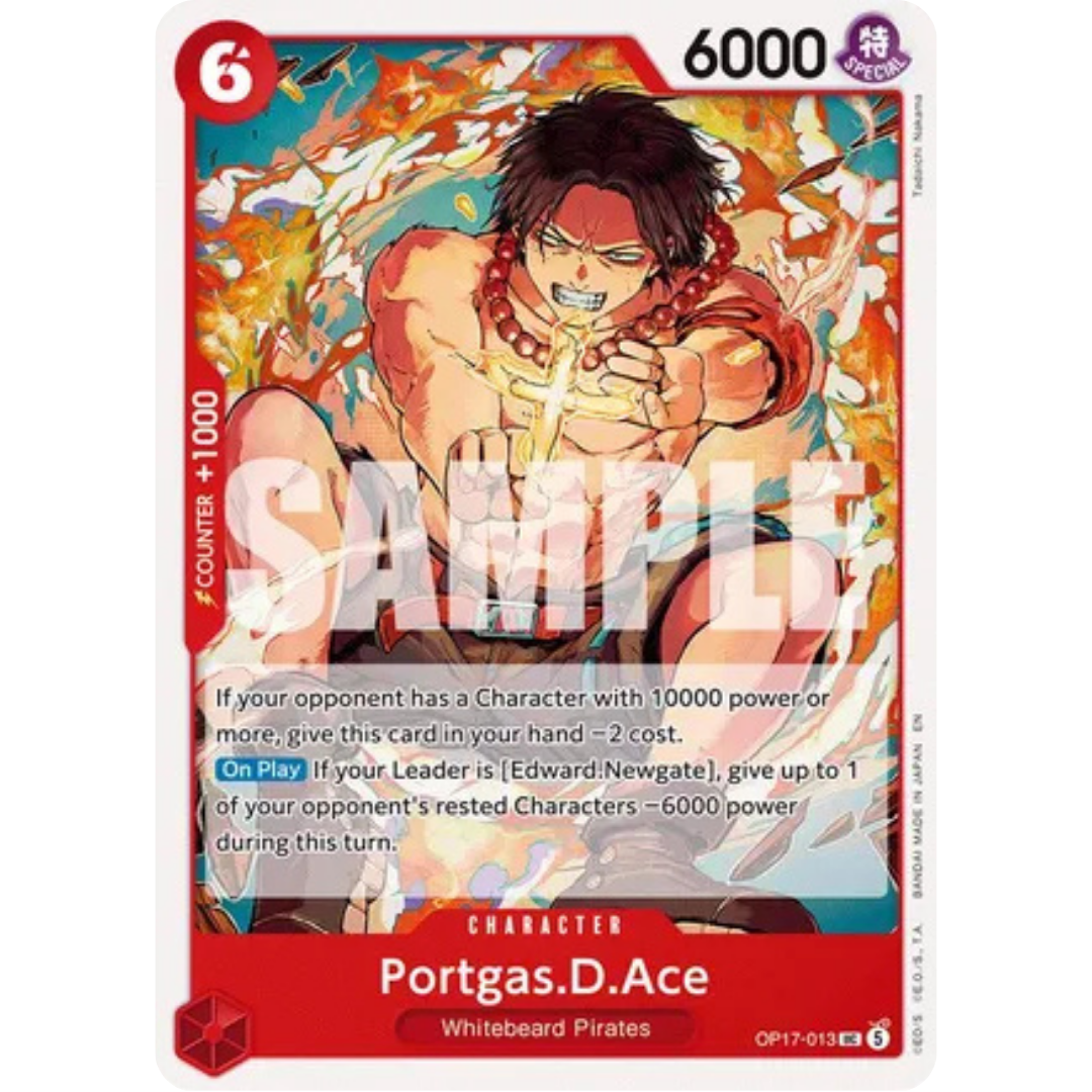 Portgas.D.Ace (OP17-013) - The World's Strongest Warriors