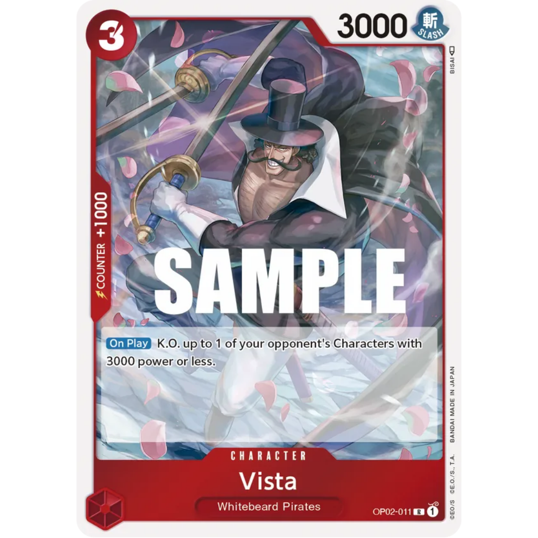 Vista (OP02-011) - Paramount War Foil