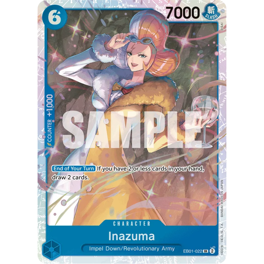 Inazuma (EB01-022) - Extra Booster: Memorial Collection Foil