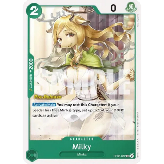 Milky (OP08-032) - Two Legends Pre-Release Cards