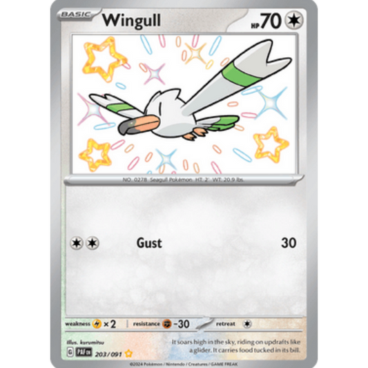 Wingull (203/091) [Scarlet & Violet: Paldean Fates]