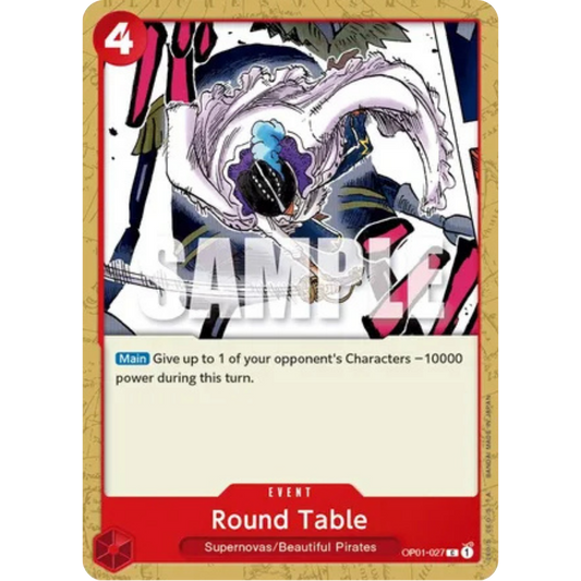 Round Table (OP01-027) - Romance Dawn