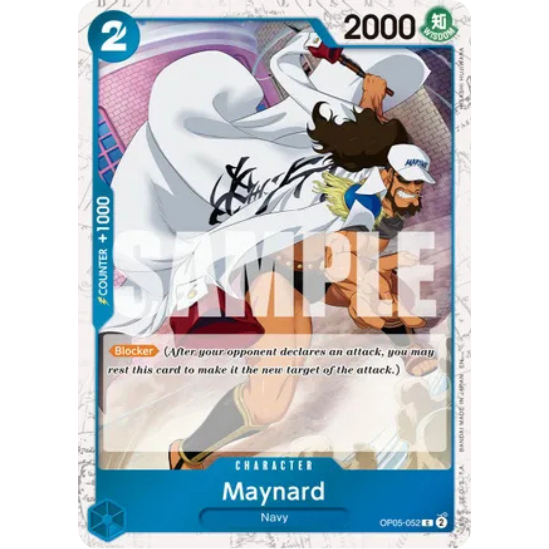 Maynard (Pirate Foil) (OP05-052) - Premium Booster -The Best- Vol. 2 Foil