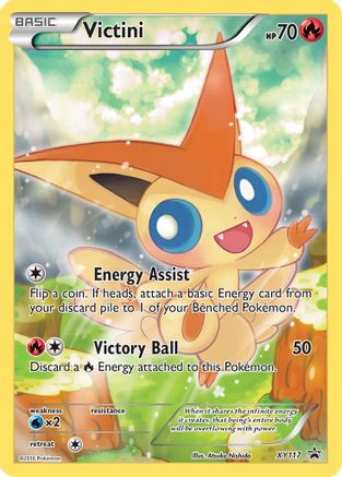 Victini XY117  - Holofoil XY Promos - Promo