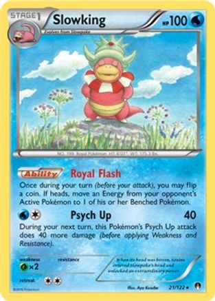 Slowking - 21/122 (XY BREAKpoint)/122  Deck Exclusives - Rare