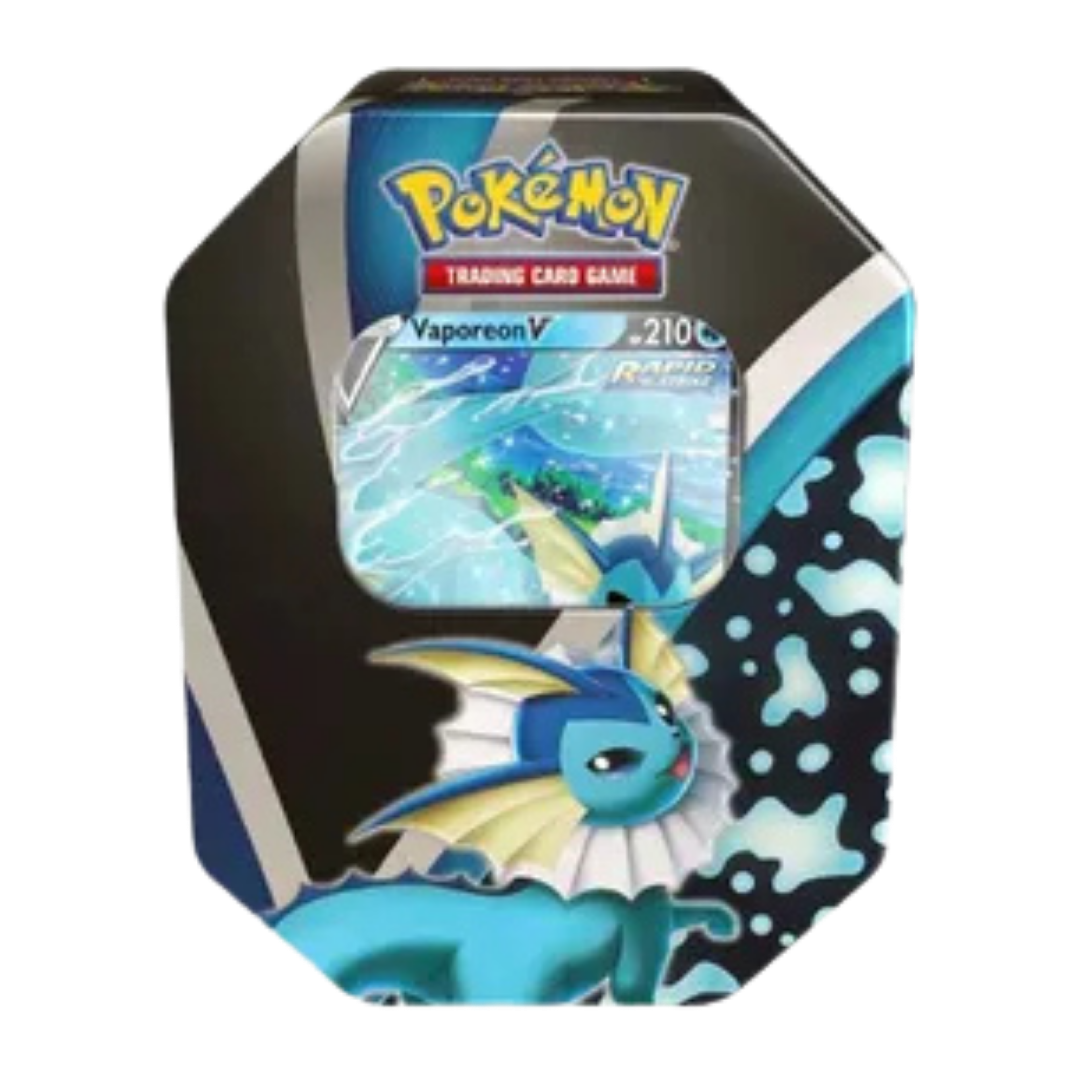 Eevee Evolutions Tin [Vaporeon V] (Live Code Card)