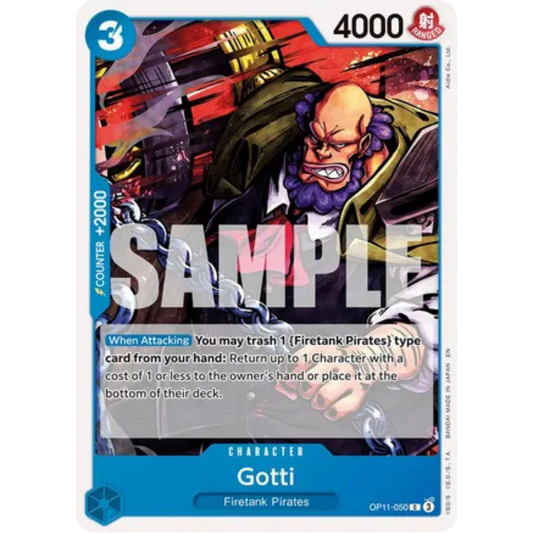 Gotti (OP11-050) - A Fist of Divine Speed