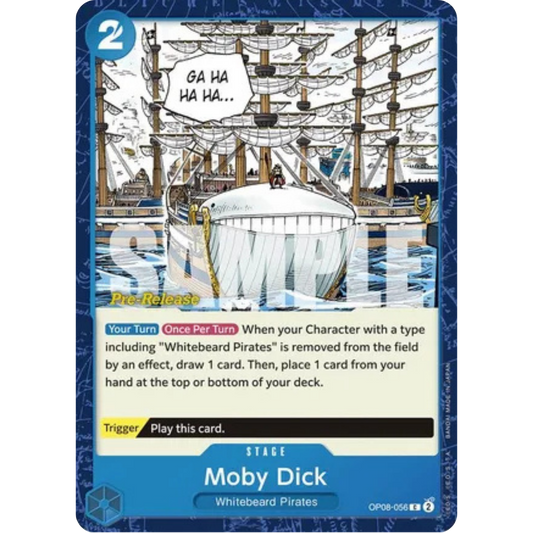 Moby Dick (OP08-056) - Two Legends Pre-Release Cards