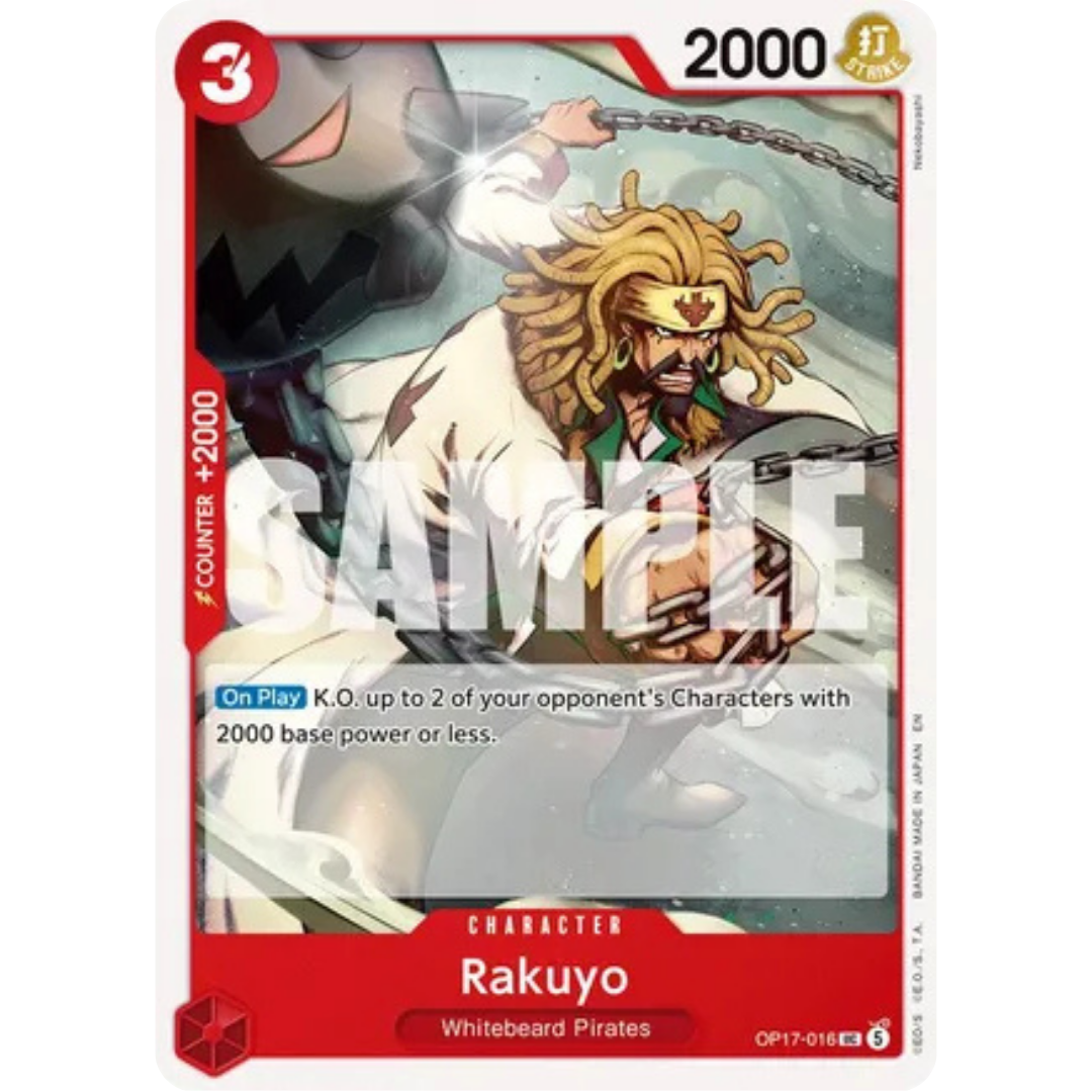 Rakuyo (OP17-016) - The World's Strongest Warriors