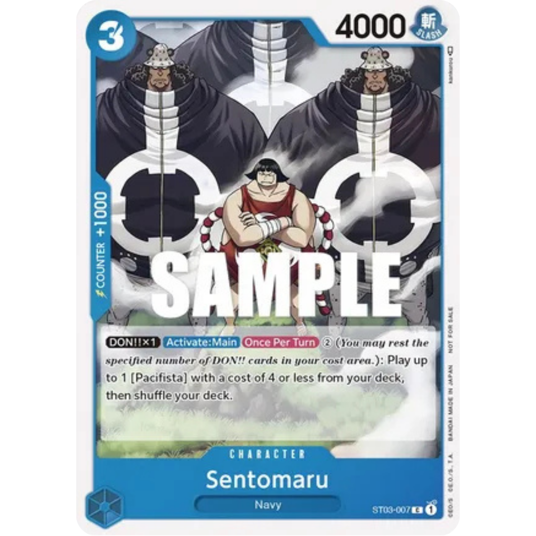 Sentomaru (Tournament Pack Vol. 3) [Participant] (ST03-007) - One Piece Promotion Cards