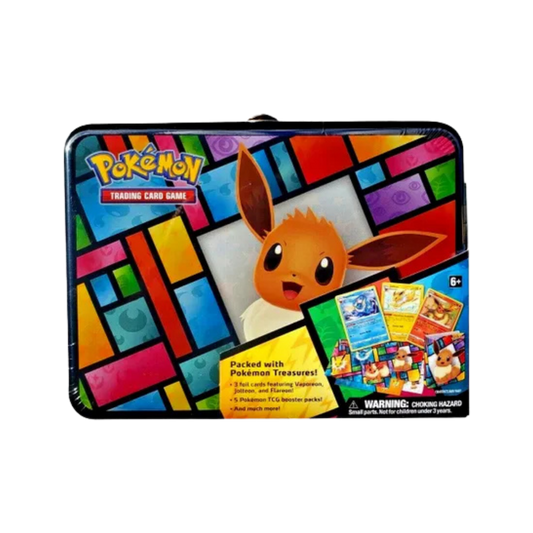 Eevee Pokemon Treasure Chest Tin