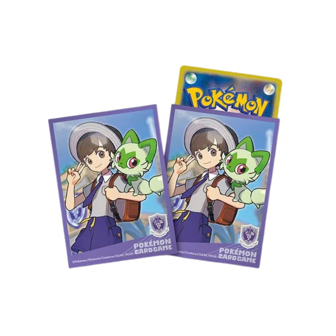 Card Sleeves - Pokemon Trainers Haruto & Sprigatito (64-Pack) (Pokemon Center Japan Exclusive)