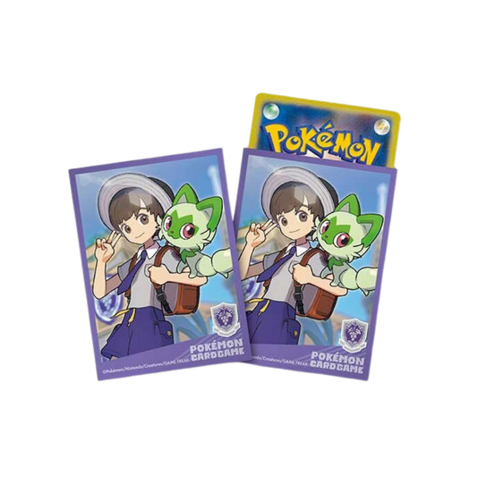 Card Sleeves - Pokemon Trainers Haruto & Sprigatito (64-Pack) (Pokemon Center Japan Exclusive)