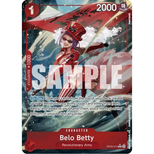 Belo Betty (Full Art) (OP05-015) - Premium Booster -The Best- Foil