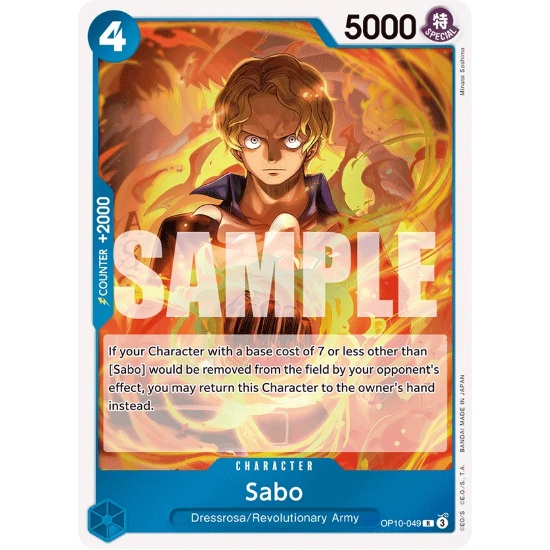 Sabo (OP10-049) - Royal Blood Foil