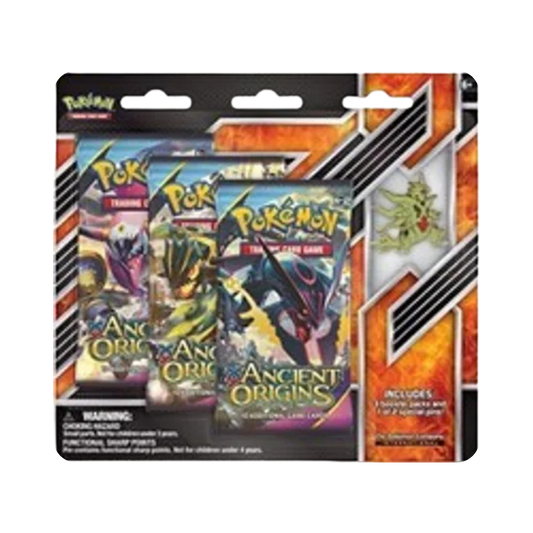 Ancient Origins Collector Pin 3 Pack Blister [Mega Tyranitar Pin]