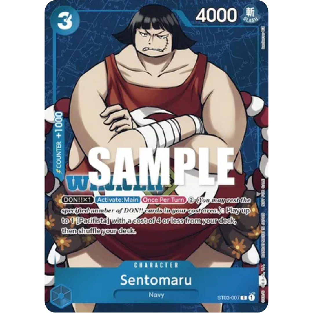 Sentomaru (Tournament Pack Vol. 3) [Winner] (ST03-007) - One Piece Promotion Cards Foil