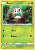Rowlet 009  SM Base Set - Common