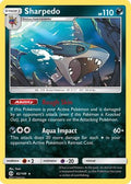 Sharpedo 082  - Holofoil SM Base Set - Holo Rare