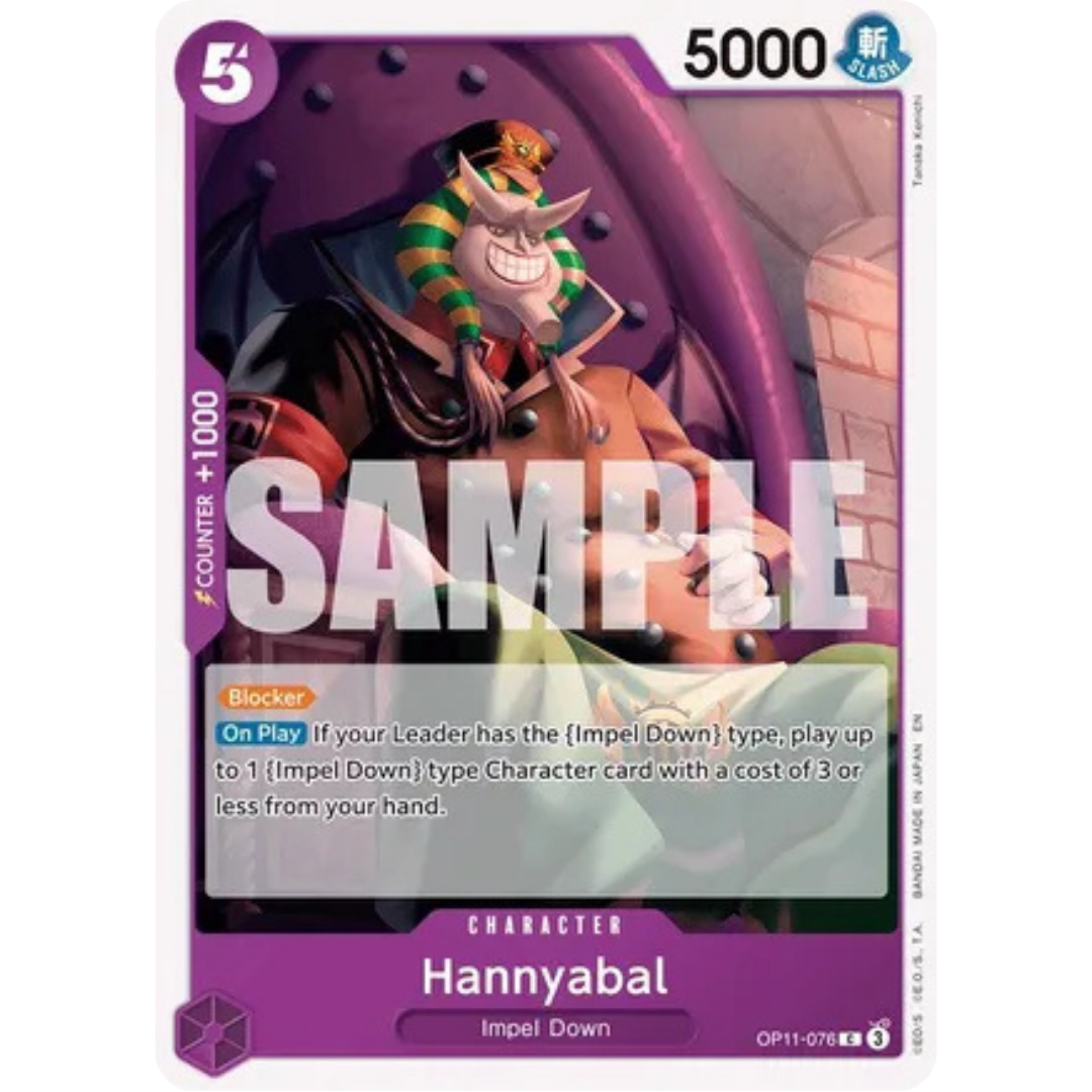 Hannyabal (OP11-076) - A Fist of Divine Speed