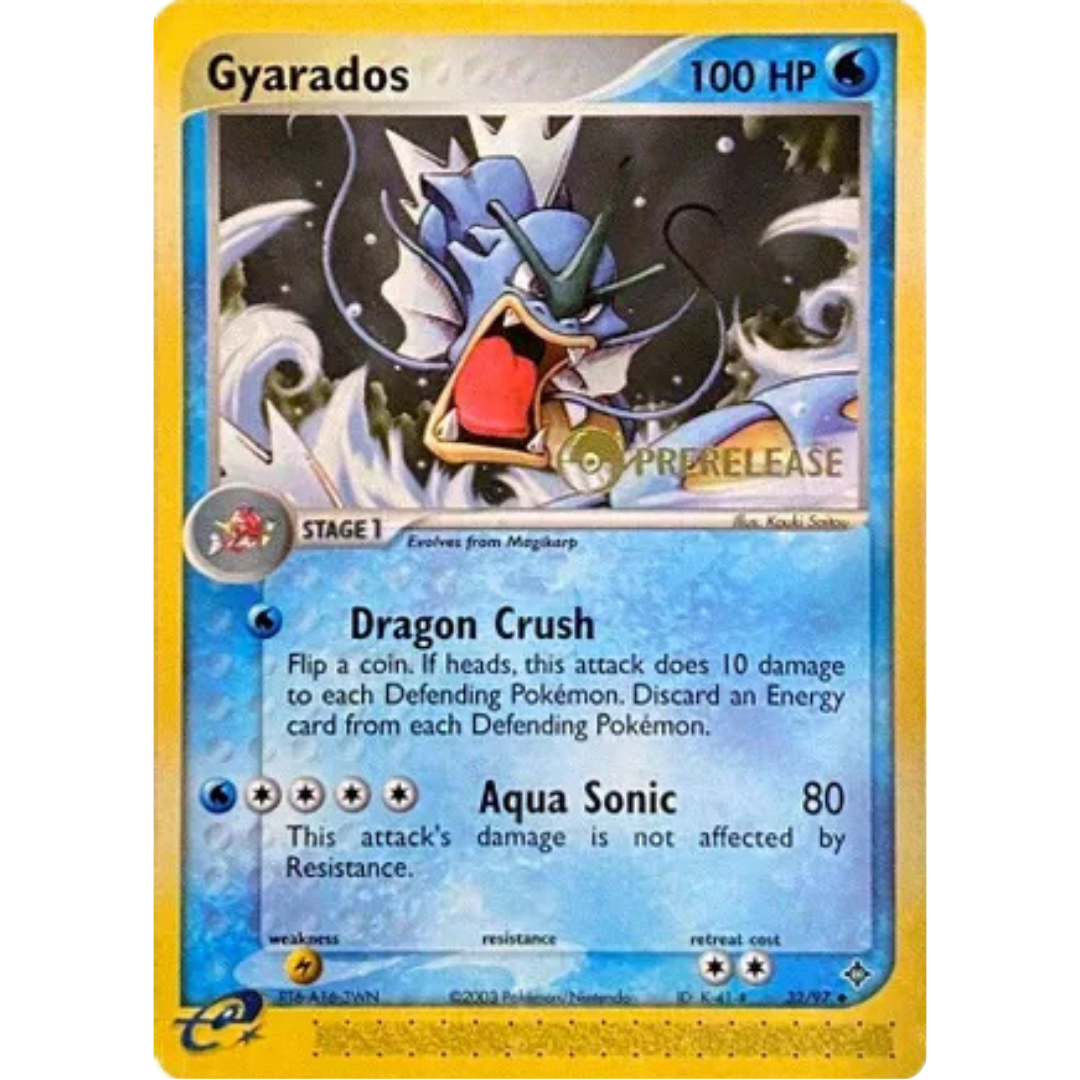Gyarados - 32/97 (Prerelease)/97  Nintendo Promos - Promo
