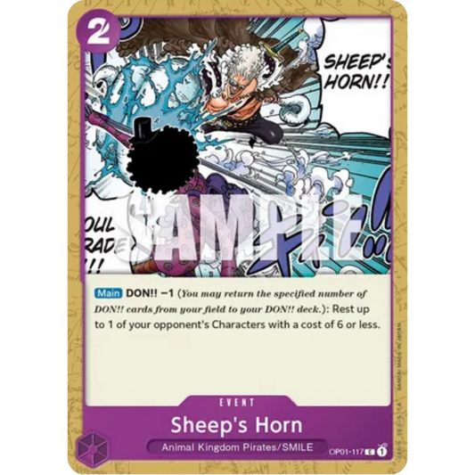Sheep's Horn (OP01-117) - Romance Dawn