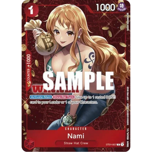 Nami (Tournament Pack Vol. 3) [Winner] (ST01-007) - One Piece Promotion Cards Foil