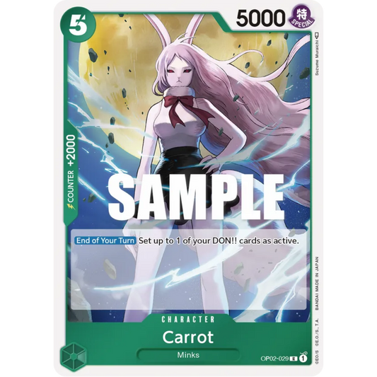Carrot (OP02-029) - Paramount War Foil