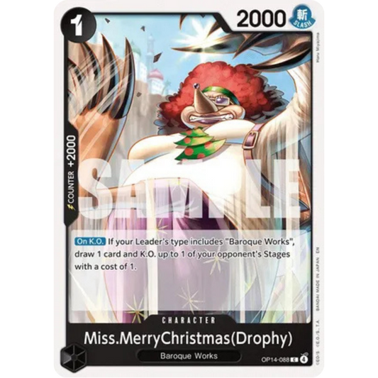 Miss.MerryChristmas(Drophy) (OP14-088) - The Azure Sea's Seven