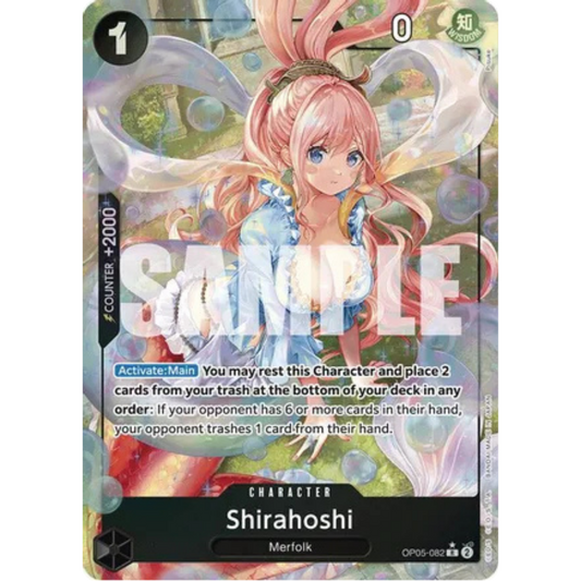 Shirahoshi (OP05-082) (Alternate Art) (OP05-082) - Premium Booster -The Best- Foil