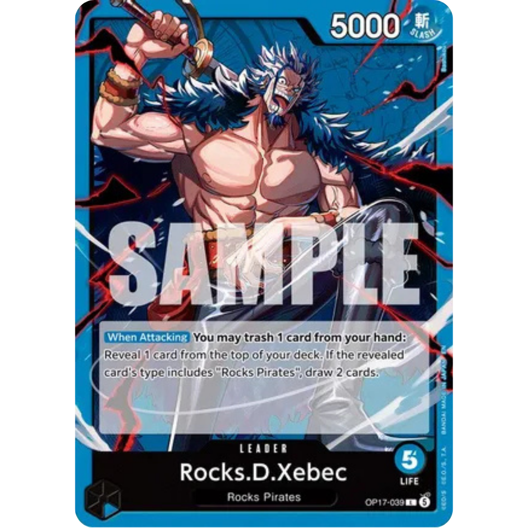 Rocks.D.Xebec (039) (OP17-039) - The World's Strongest Warriors
