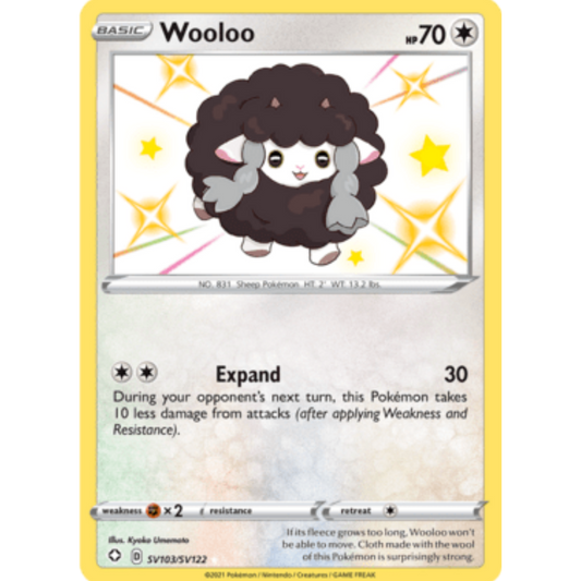 Wooloo (SV103/SV122) [Sword & Shield: Shining Fates]