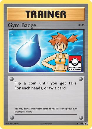 Gym Badge (Misty) XY204  - Holofoil XY Promos - Promo