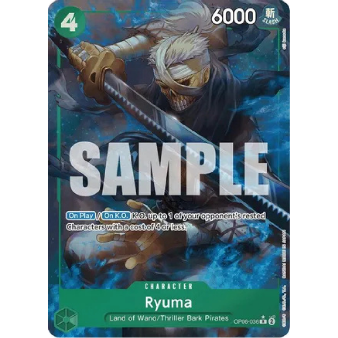 Ryuma (Full Art) (OP06-036) - Premium Booster -The Best- Foil