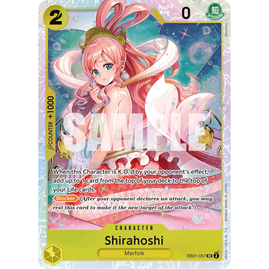 Shirahoshi (EB01-057) - Extra Booster: Memorial Collection Foil