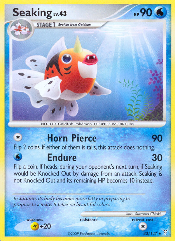 Seaking  Supreme Victors - Rare
