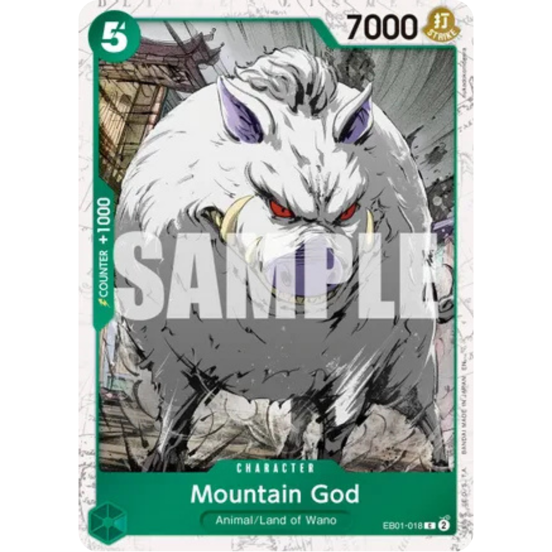 Mountain God (Pirate Foil) (EB01-018) - Premium Booster -The Best- Vol. 2 Foil