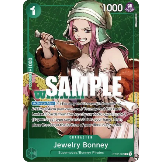 Jewelry Bonney (Tournament Pack Vol. 3) [Winner] (ST02-007) - One Piece Promotion Cards Foil