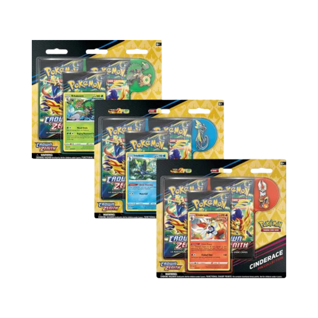 Crown Zenith Pin Collection [Set of 3]