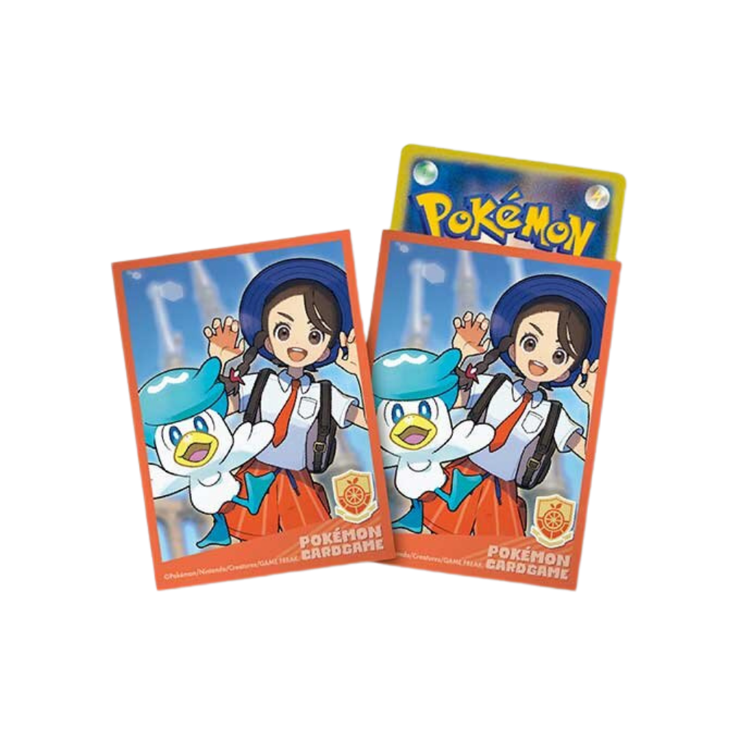 Card Sleeves - Pokemon Trainers Aoi & Quaxly (64-Pack) (Pokemon Center Japan Exclusive)