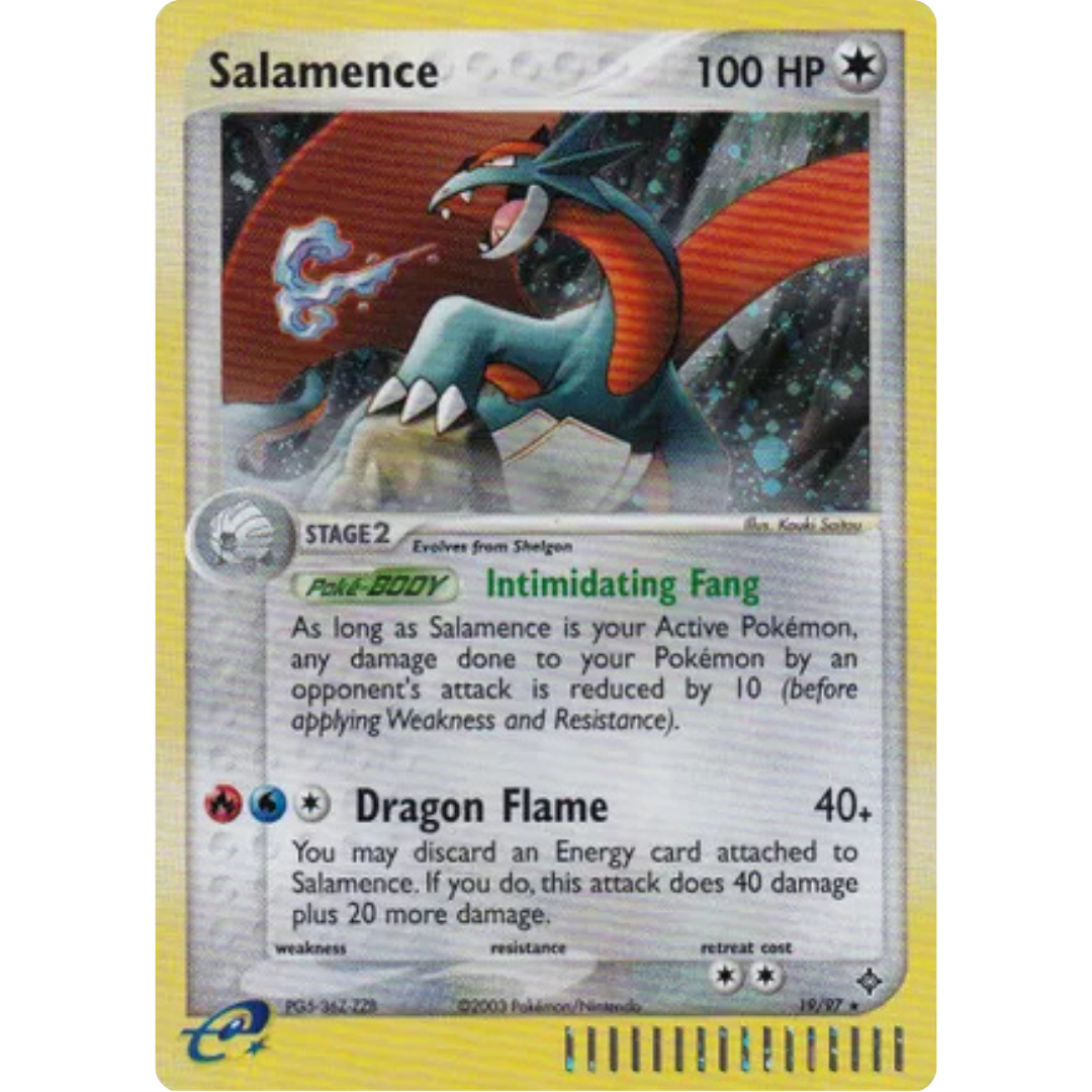 Salamence - 19/97 (e-League)/97  - Holofoil Nintendo Promos - Promo