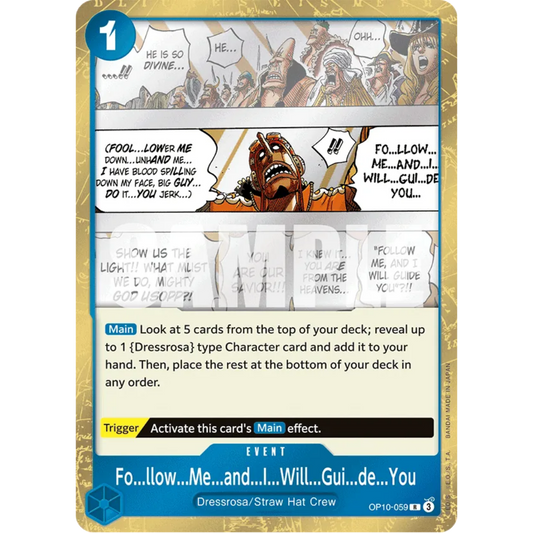 Fo...llow...Me...and...I...Will...Gui...de...You (OP10-059) - Royal Blood Foil